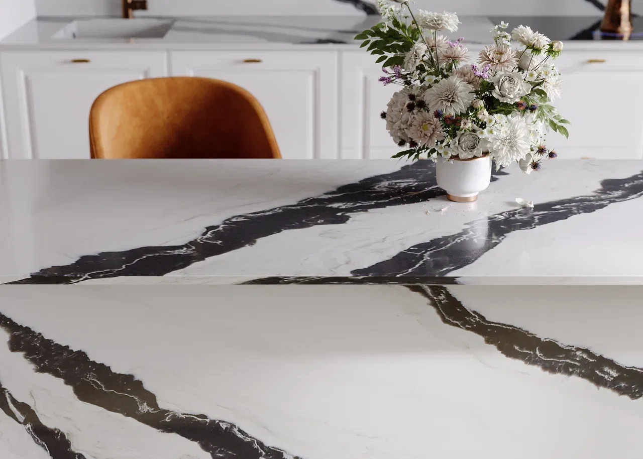 Cтолешница из кварца (арт. KS455), мебель на заказ MrDoors