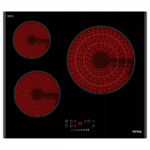 Электрическая варочная панель стеклокерамика, сенсорное управление Slider Touch (арт. HK 6351 B3), мебель на заказ MrDoors