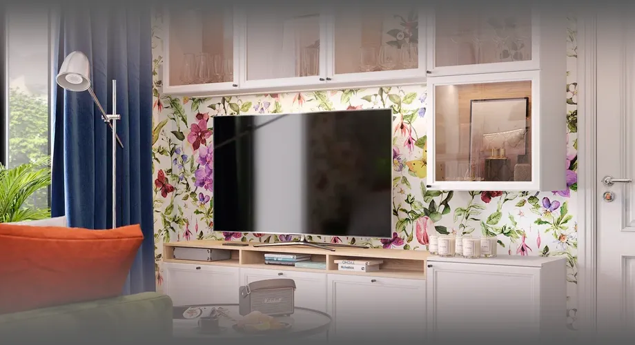 Как подобрать обои в гостиную