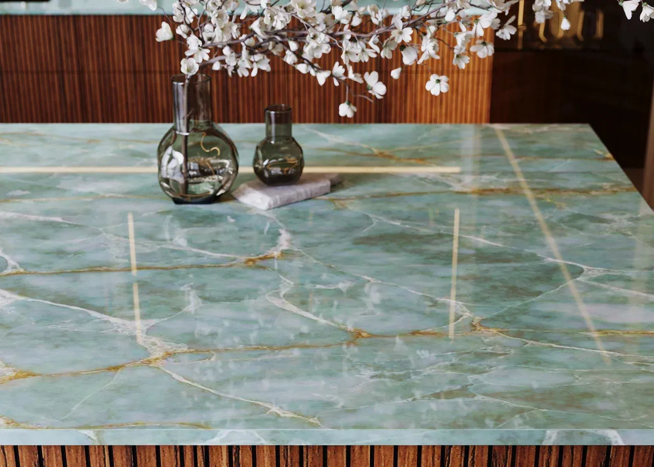 Cтолешница из кварца (арт. KS451), мебель на заказ MrDoors