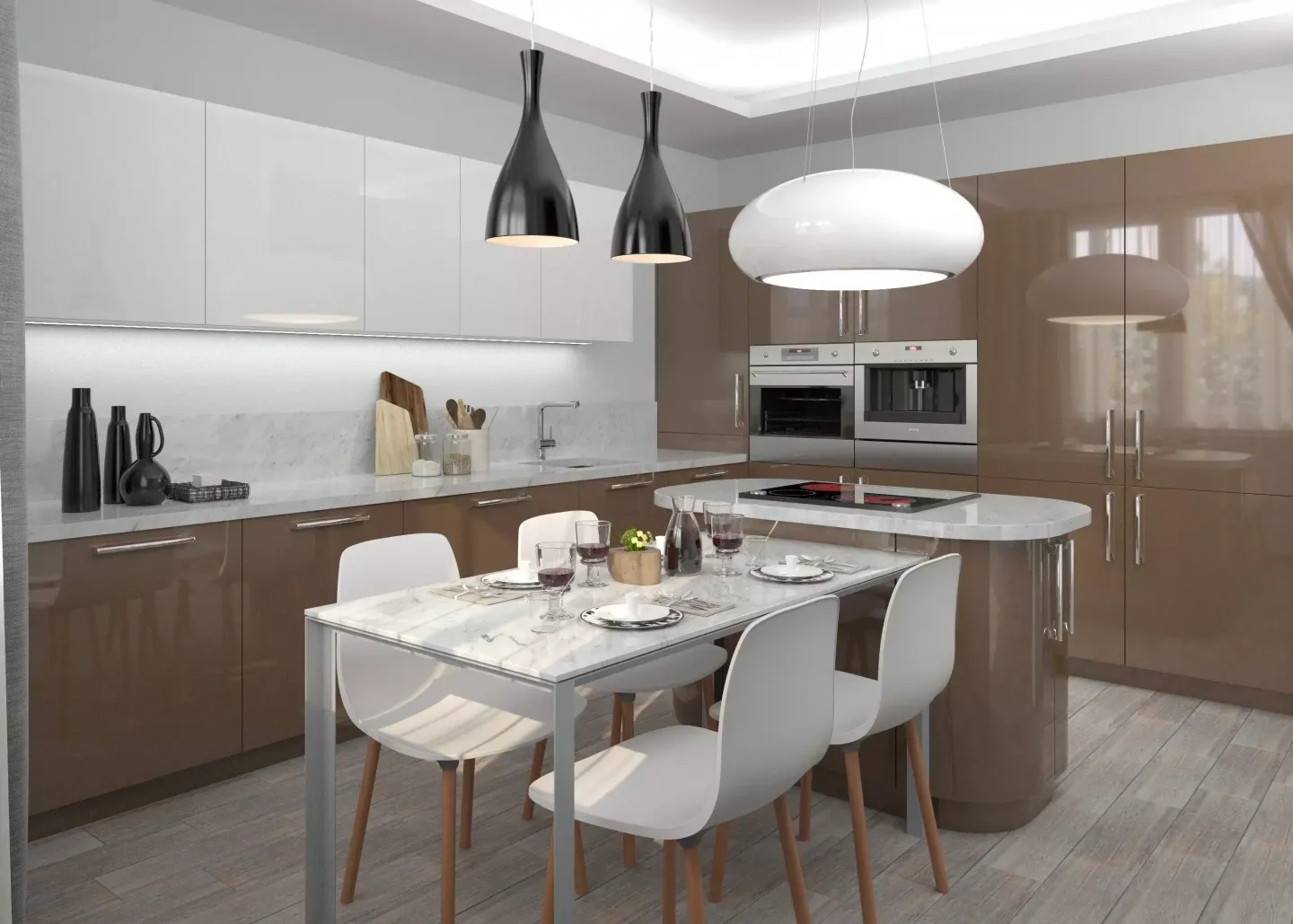 Кухня, коллекция "Тейт" (арт. 32), мебель на заказ MrDoors