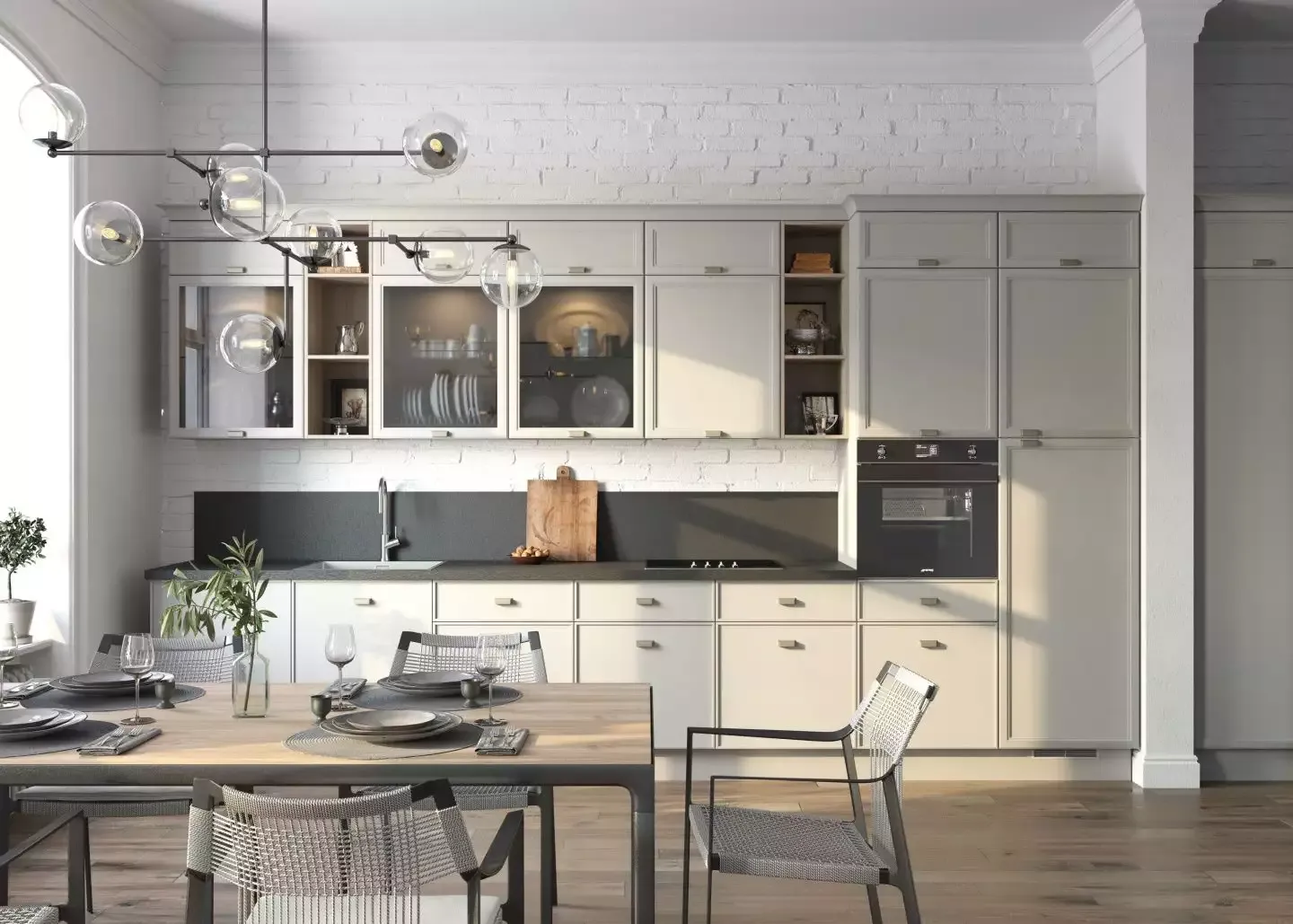 Кухня в стиле Урбан, мебель на заказ MrDoors