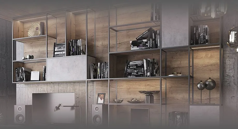 Как собрать стеллаж