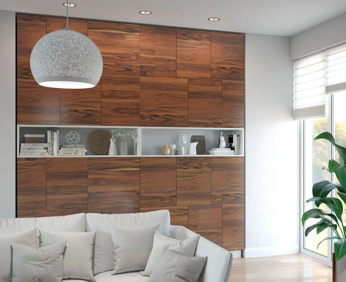 дизайн гостиной со шкафом