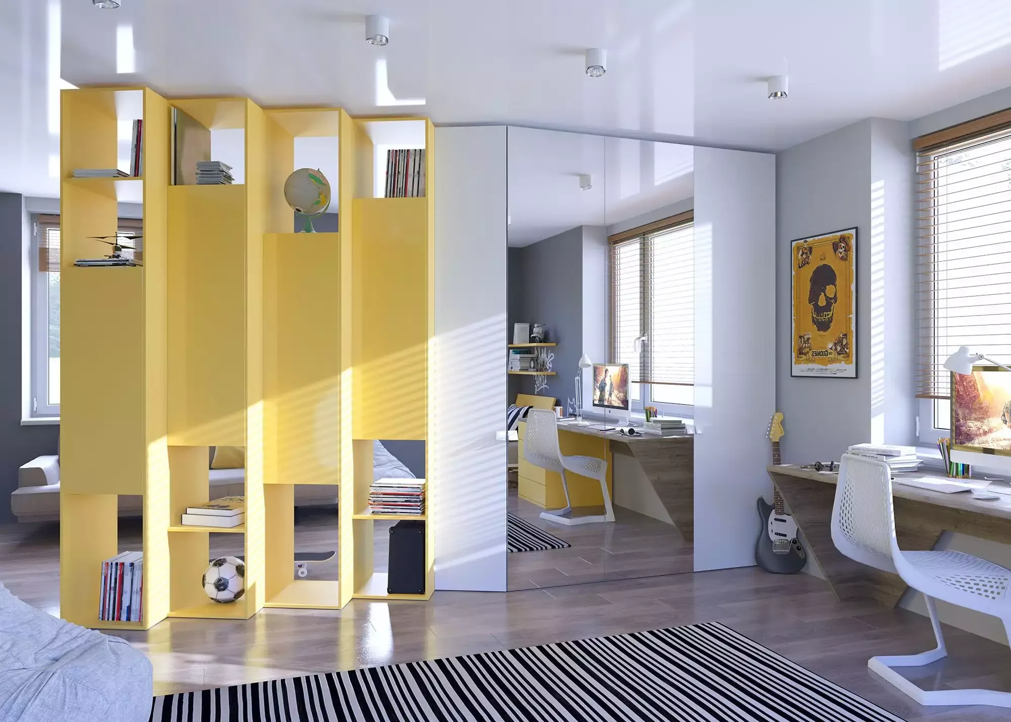 Шкаф, коллекция "Метрополитан" (арт. 096), мебель на заказ MrDoors