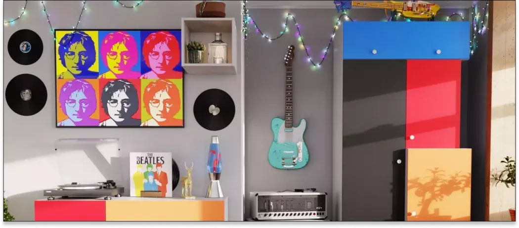 Хит продаж этой недели: яркие шкафы