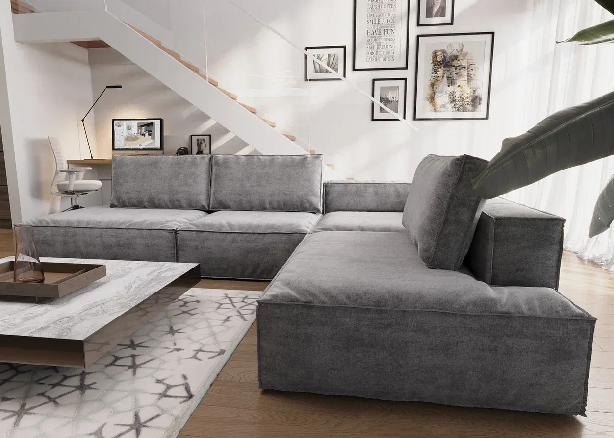 Диван UOMO, серый (арт. 004)