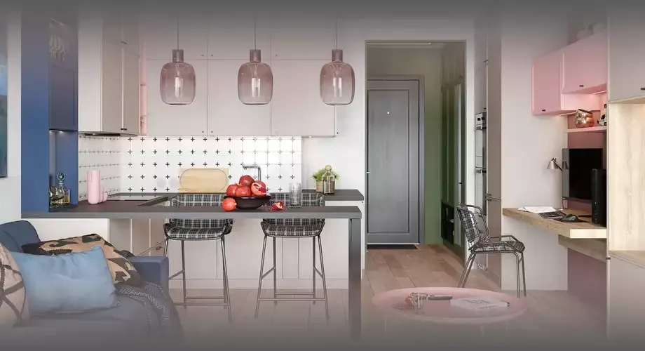 Как сделать кухню-гостиную?