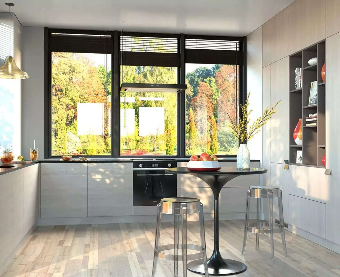 кухня в стиле минимализм