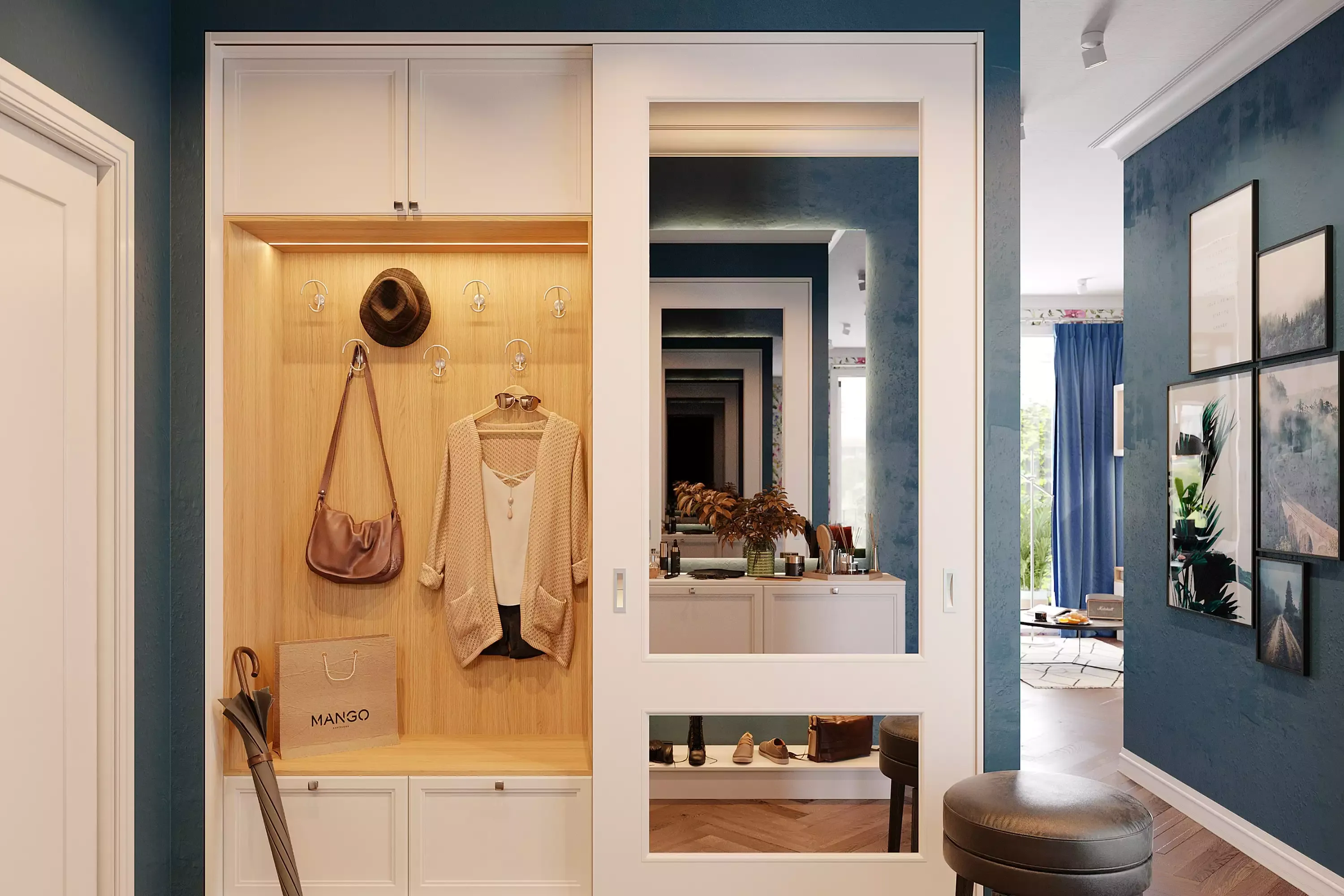 Прихожая, коллекция "Шик" (арт. 126)