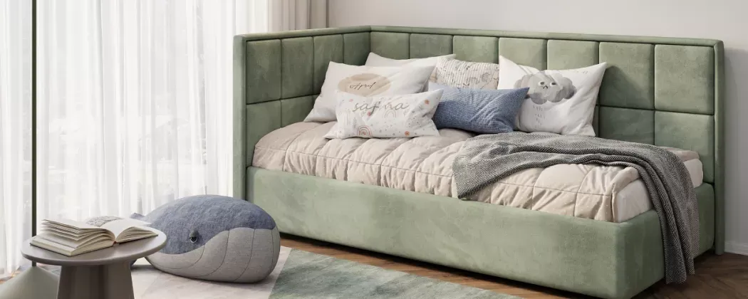 Кушетка – изящный компромисс между креслом и диваном