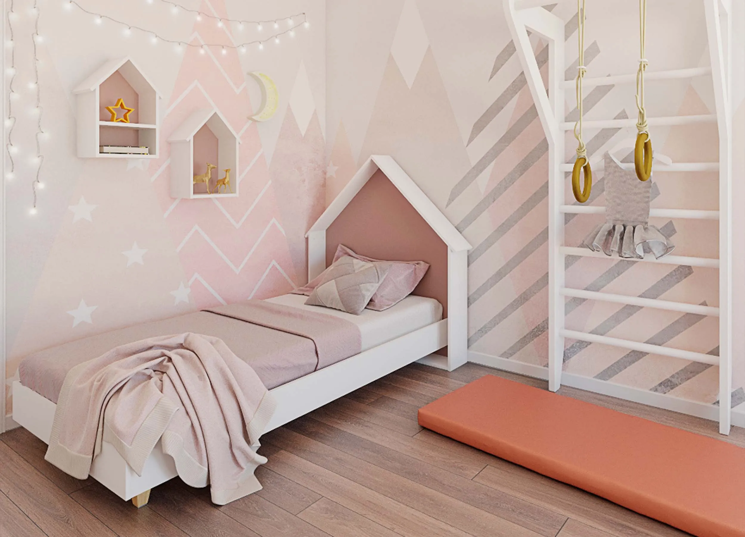 Детская, коллекция "KidSpace" (арт. 174), мебель на заказ MrDoors