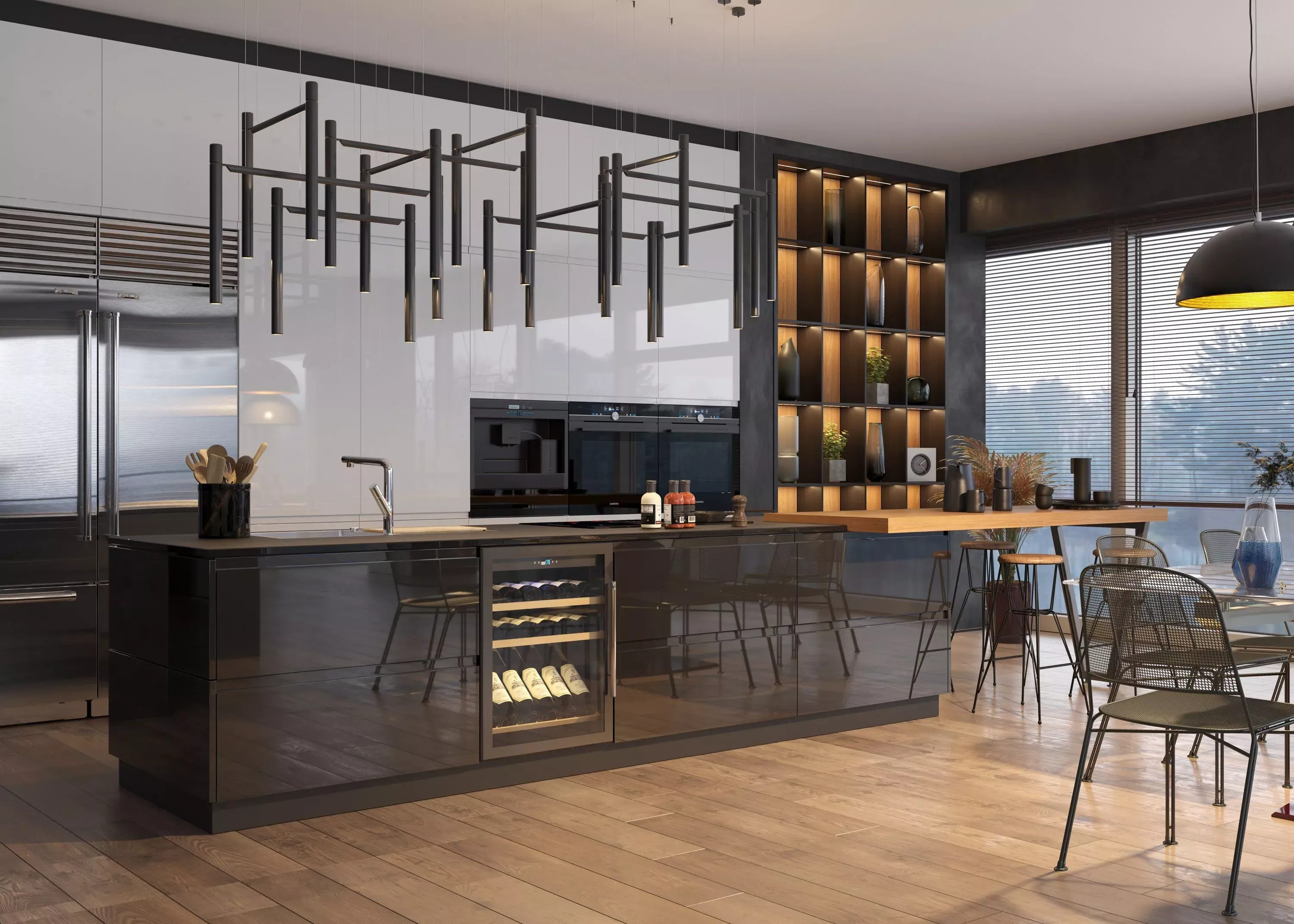 Кухня с отдельной обеденной зоной (арт. 250)