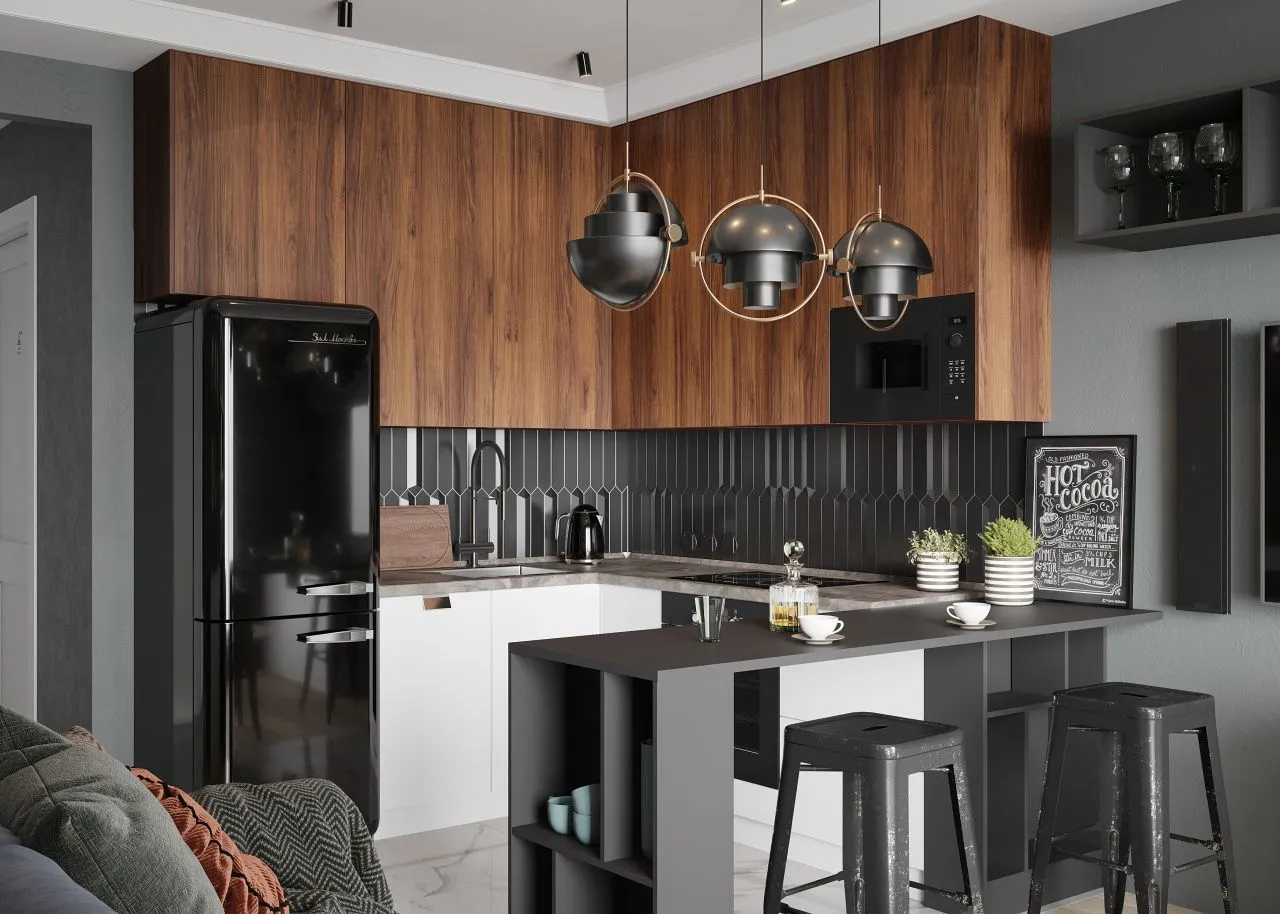 Кухня, коллекция &amp;quot;Метрополитан&amp;quot; (арт. 242)