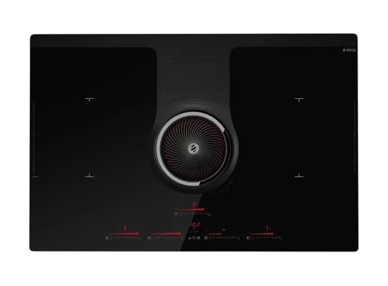 Варочная панель с вытяжкой ELICA NIKOLATESLA HP BL/F/ 83, мебель на заказ MrDoors