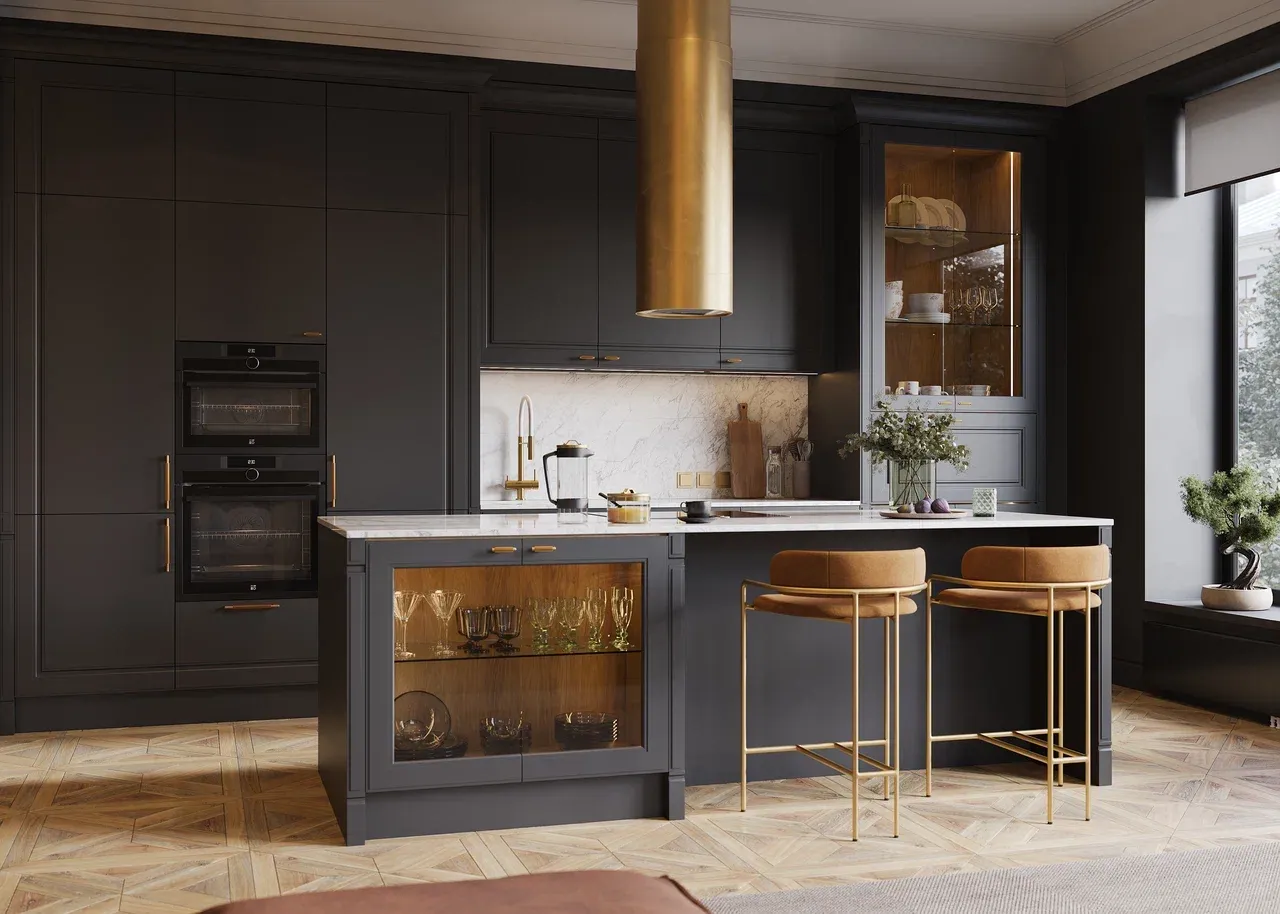 Кухня, коллекция Kiara (арт. Kit407), мебель на заказ MrDoors