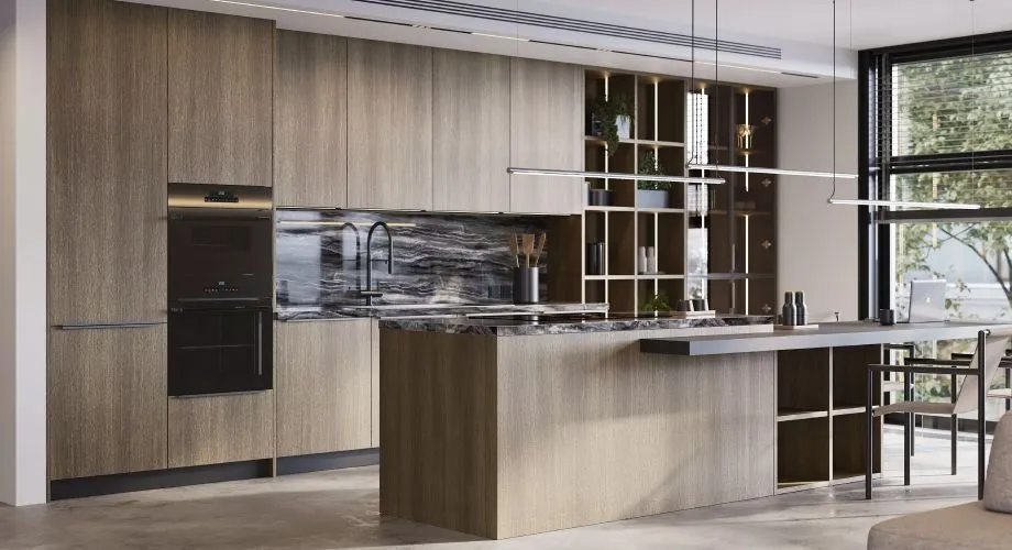 Дизайн кухни 2023: модные стили, актуальные цвета