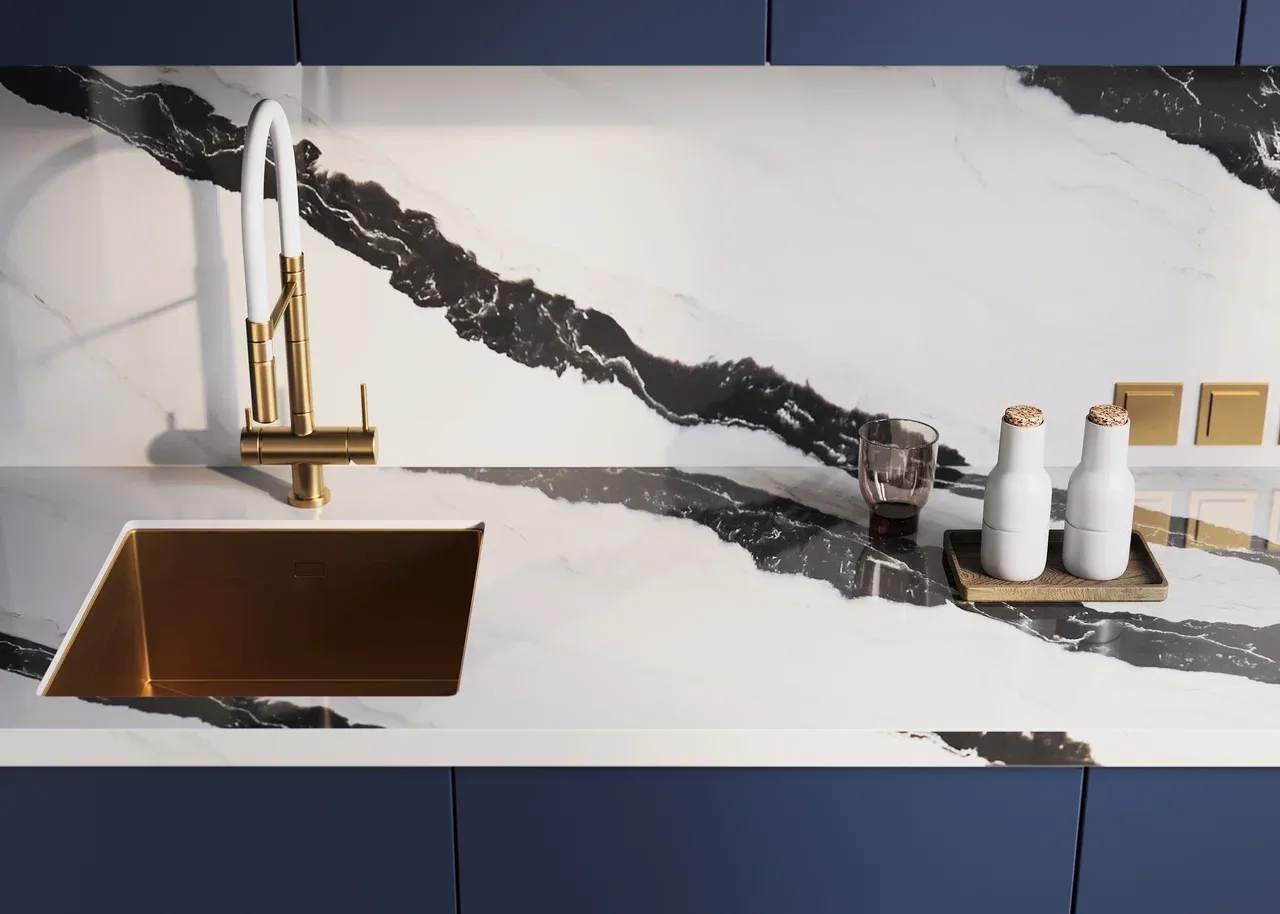 Cтолешница из кварца (арт. KS479), мебель на заказ MrDoors