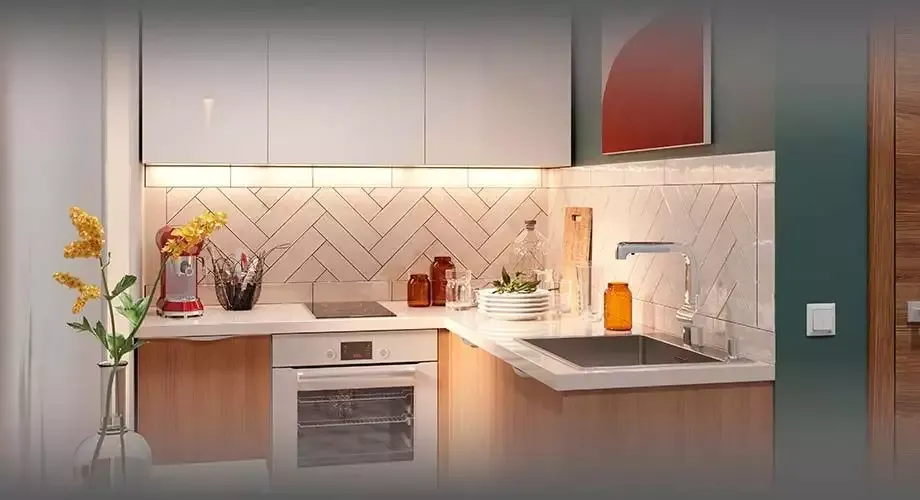 Дизайн компактной кухни 8 м