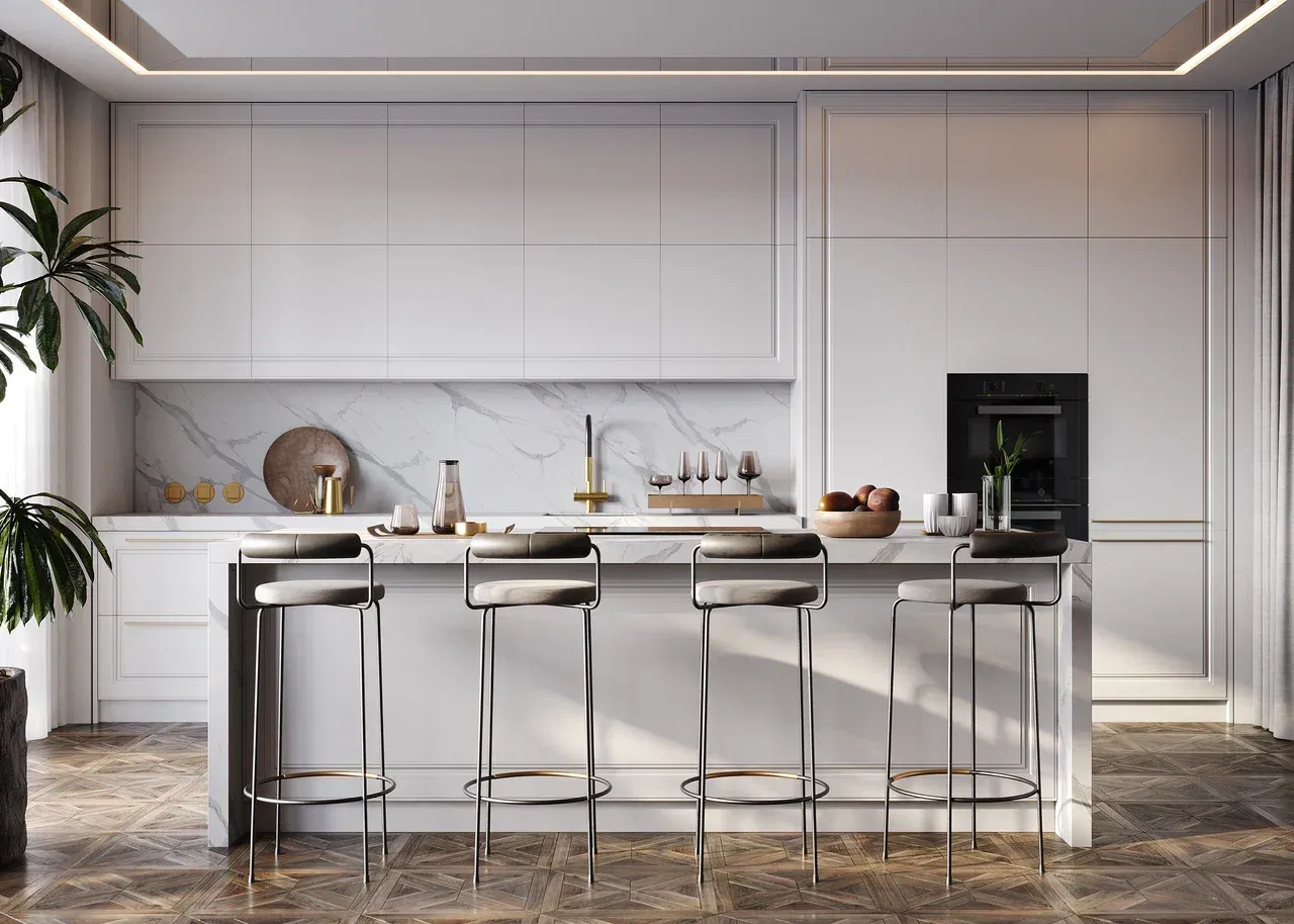 Кухня, коллекция KIIARA (арт. Kit413), мебель на заказ MrDoors