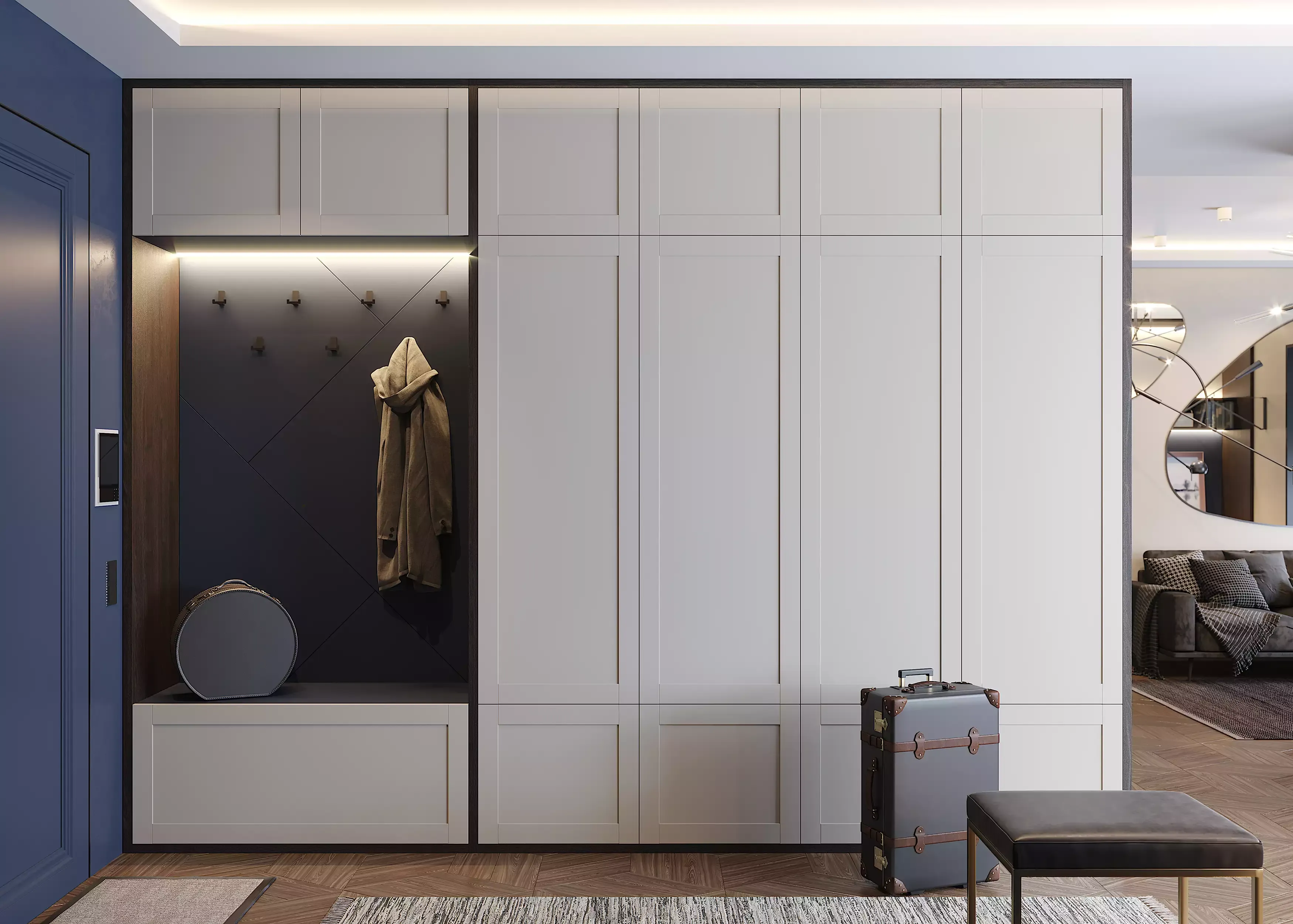 Прихожая, коллекция "Дефанс" (арт. 142)