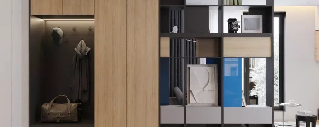 Встроенный шкаф в интерьере: что необходимо знать