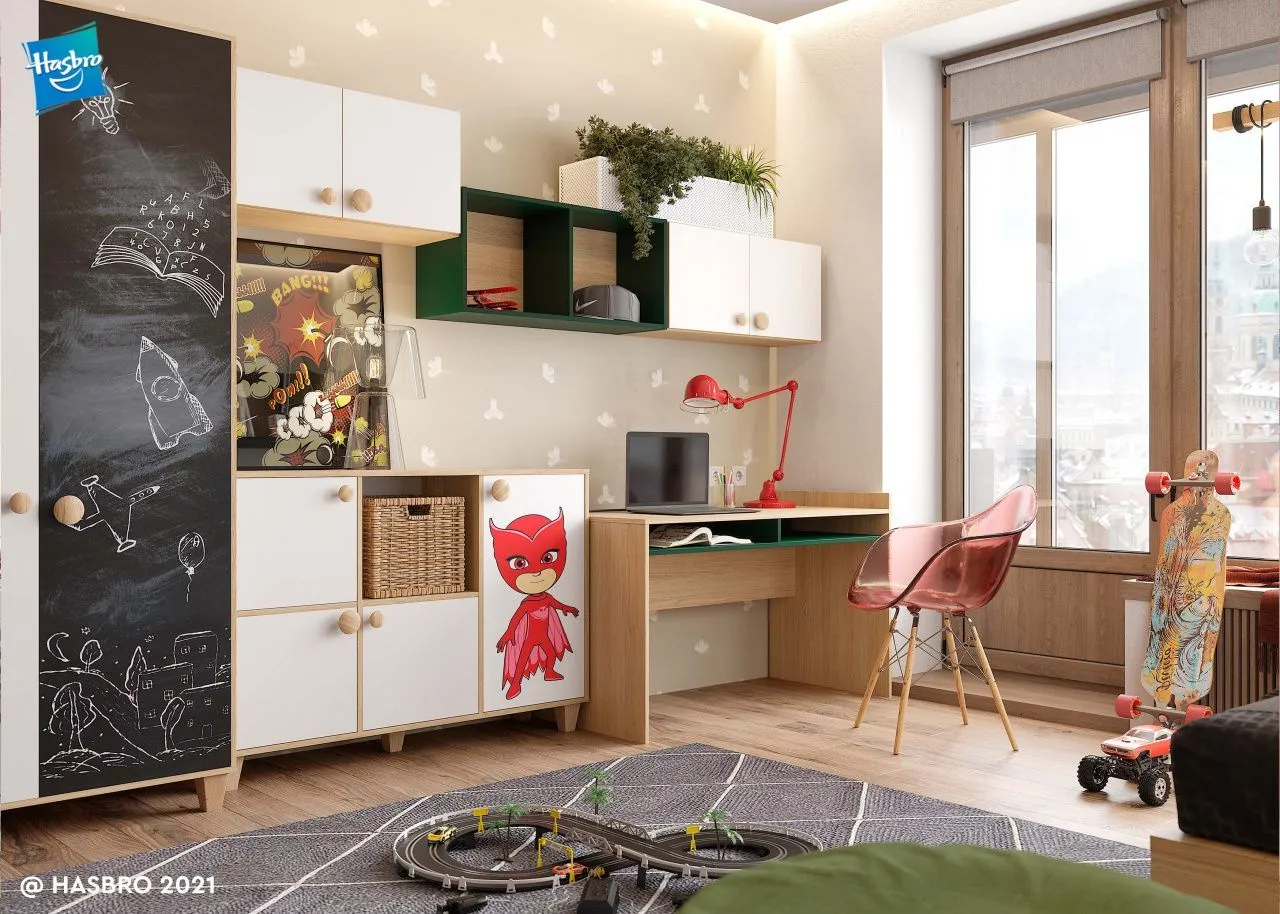Детская, коллекция "KidSpace.Cartoon" (арт. 154), стиль - современный