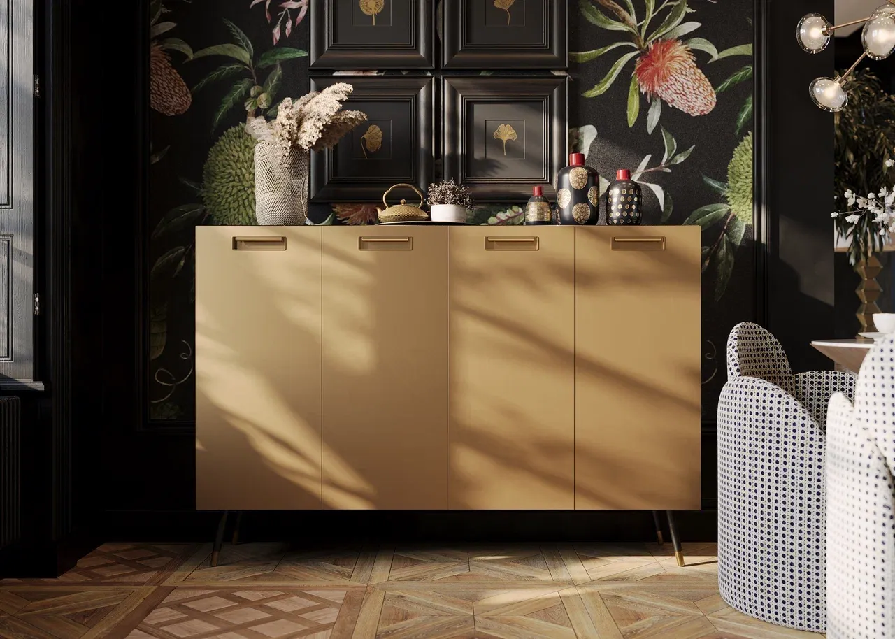 Комод на ножках Korfu 210 (арт. Smf023), мебель на заказ MrDoors