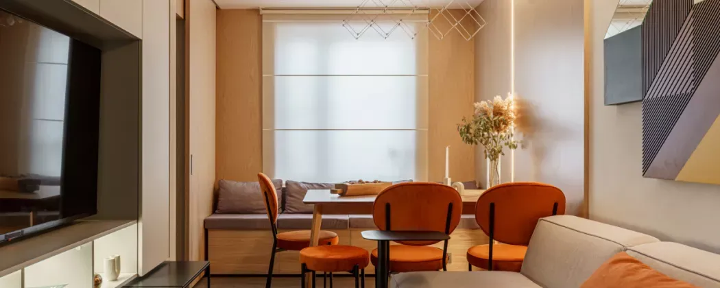 Пространство-сюрприз для многодетной семьи по проекту Mr.Doors