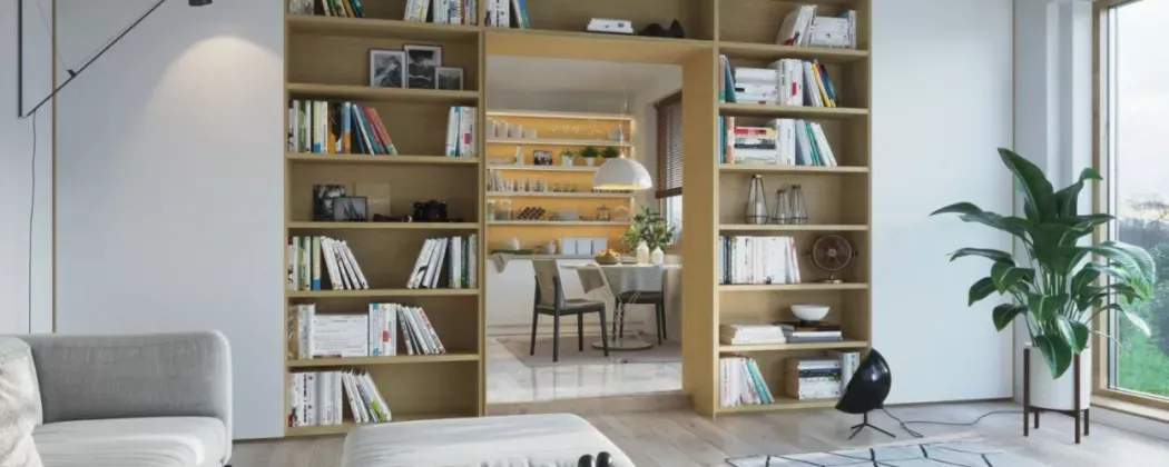 Как быстро и бюджетно разделить кухню-гостиную