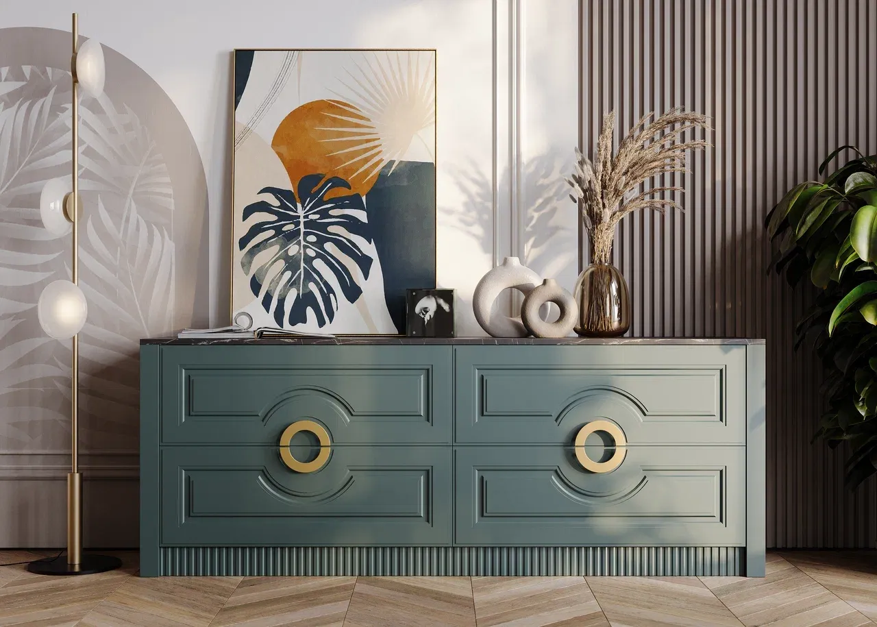 Комод с фасадами Кьяро T (арт. Smf017), мебель на заказ MrDoors