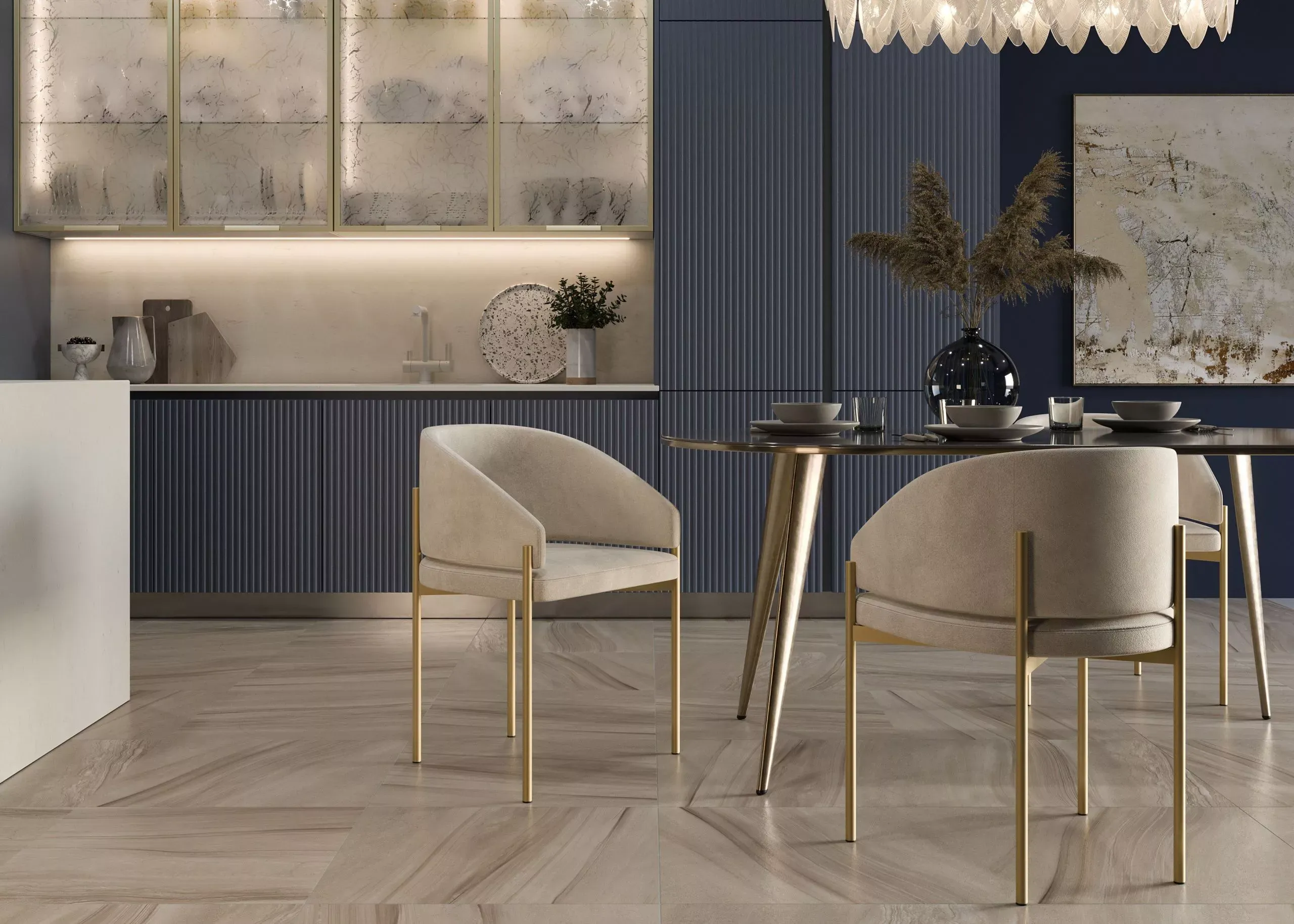 Стул Ponte, бежевый (арт. Cuf011)