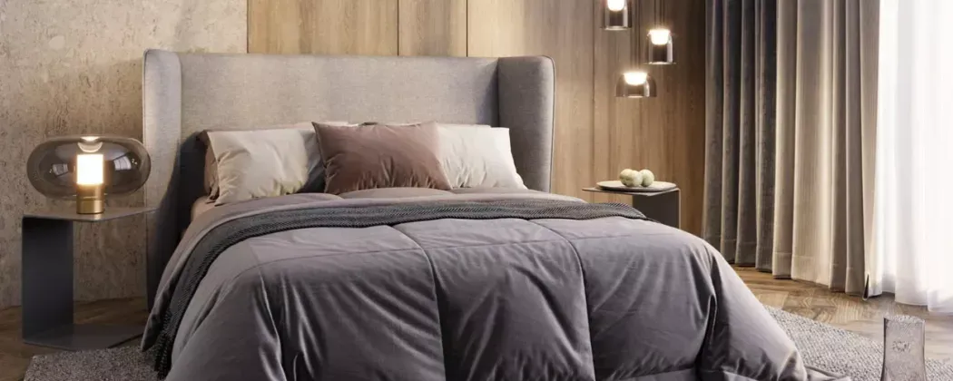 Новая кровать Giglio из коллекции мягкой мебели Mr.Doors