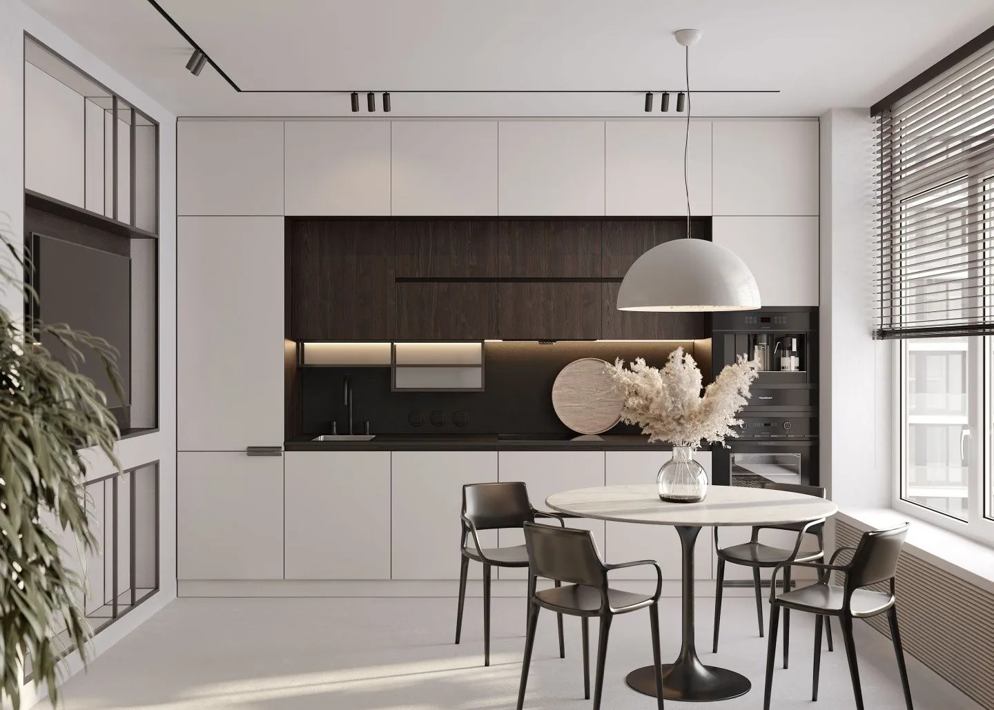 Кухня, коллекция "Метрополитан" (арт. 204), мебель на заказ MrDoors