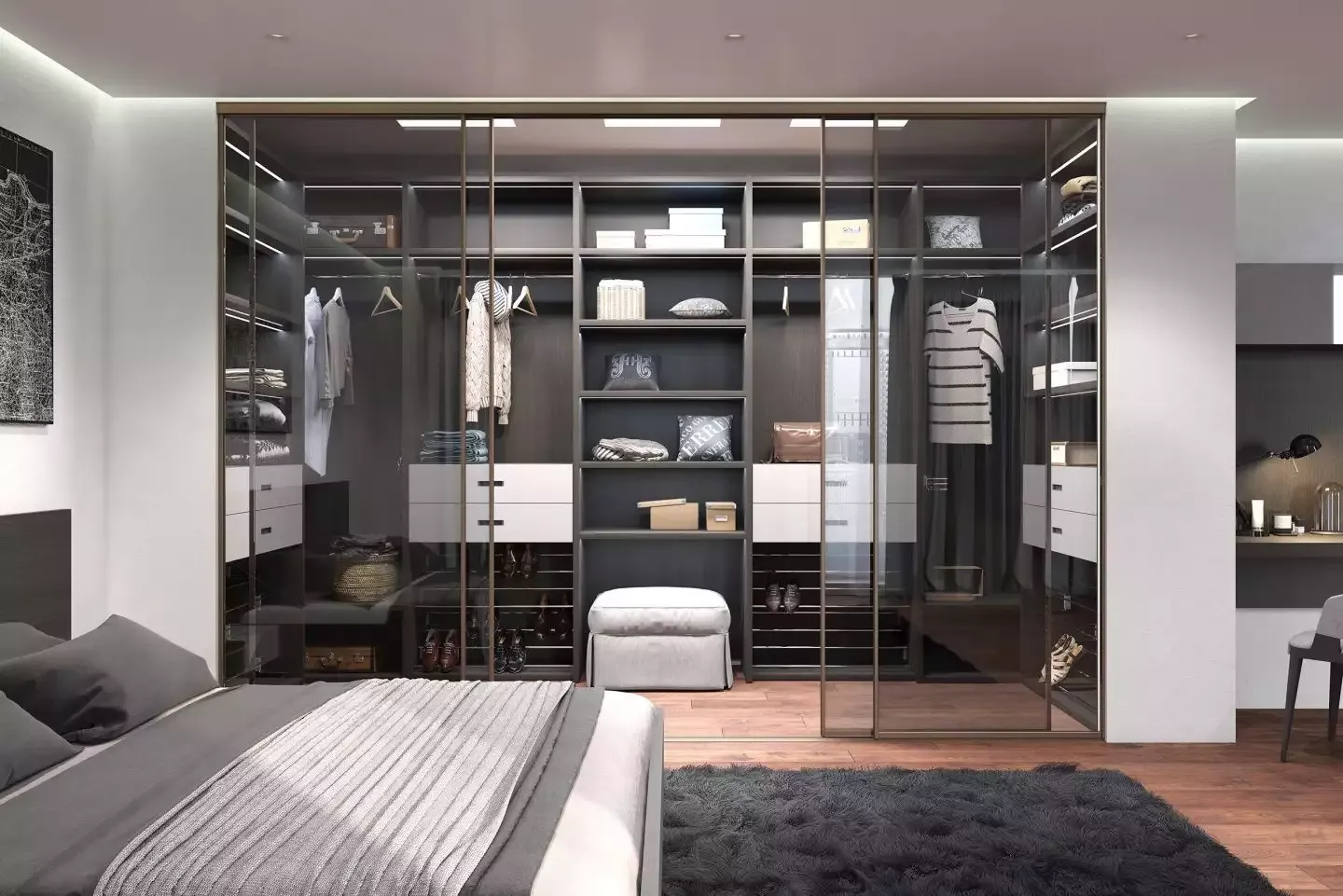 Гардеробная, коллекция "Visio-Т" (арт. 053)