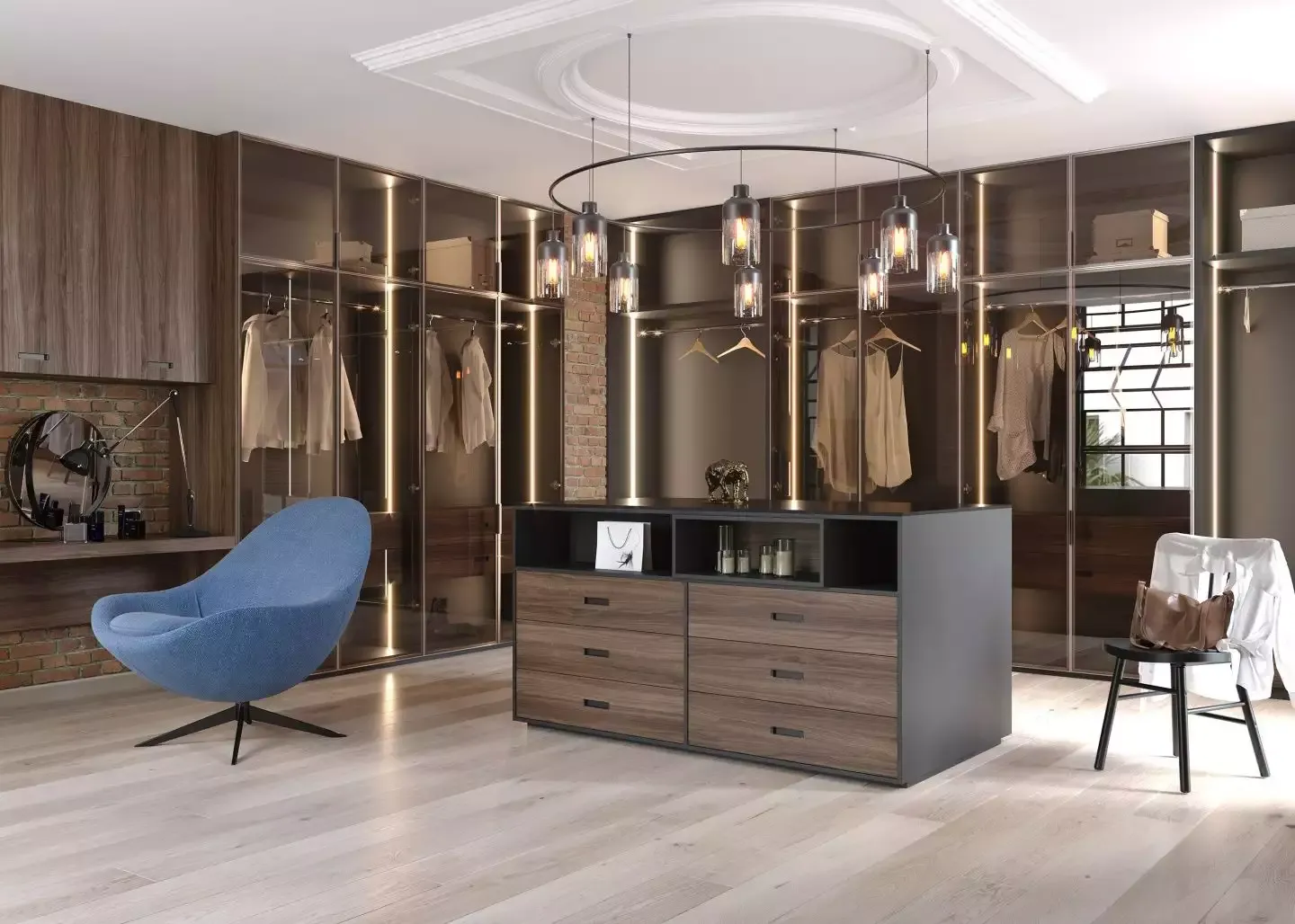 Гардеробная, коллекция "Сирс" (арт. 070)