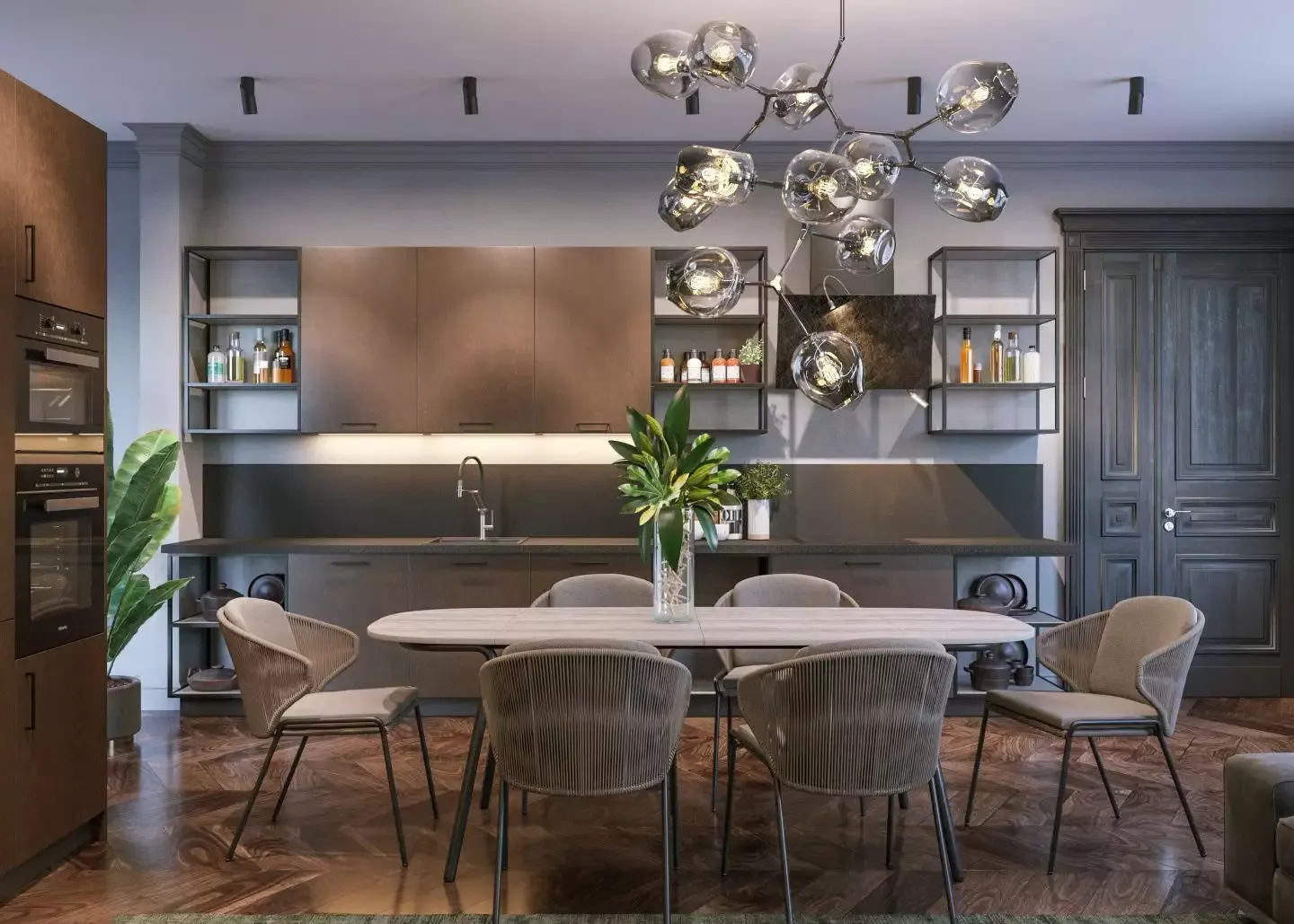 Кухня, коллекция "Метрополитан" (арт. 113)