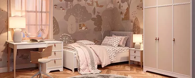 Мебель для детской под возраст ребенка.