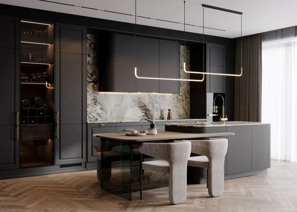 Тренд 2026: как радиусные элементы превращают мебель в искусство