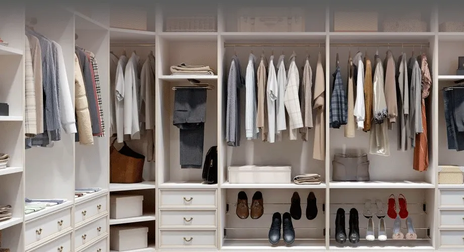 Проект "Гардеробная в классическом стиле"