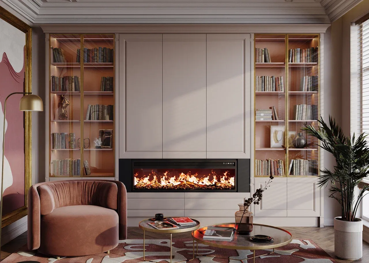 Гостиная в стиле неоклассика (арт. Lvr283), мебель на заказ MrDoors