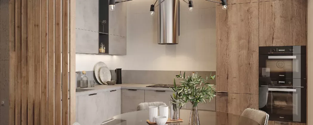 Техника на кухне: грамотное и функциональное размещение