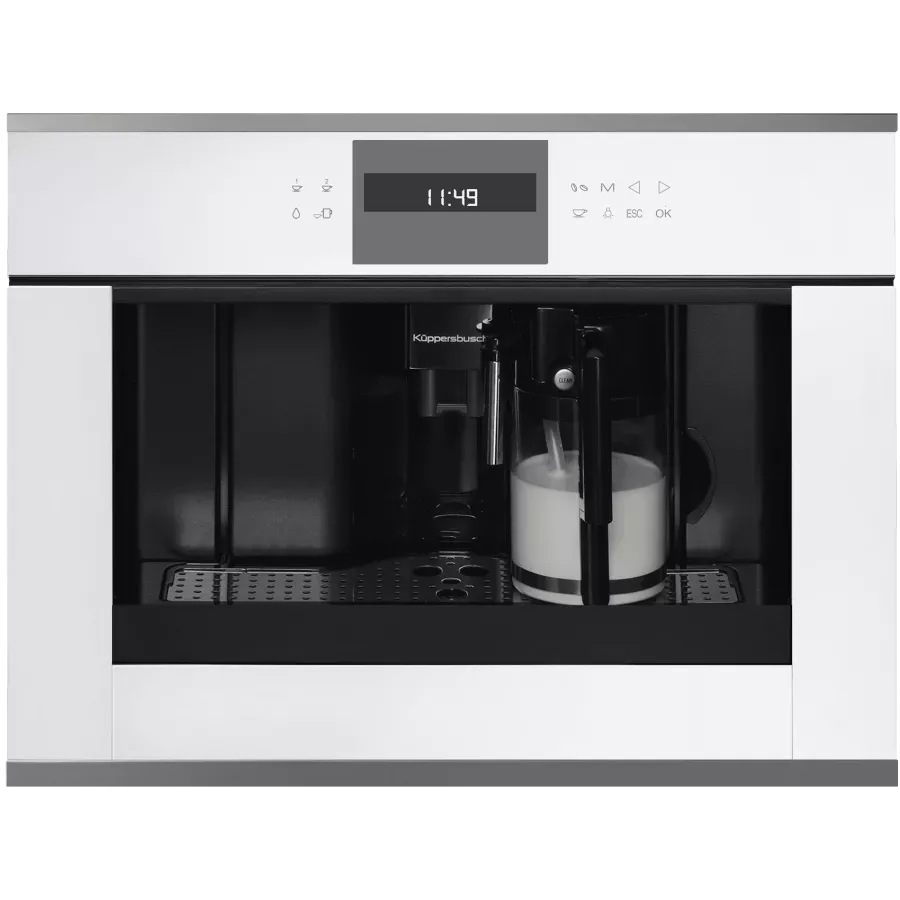 Встраиваемая кофемашина Kuppersbusch Silver Chrome (арт. CKV 6550.0 W3), мебель на заказ MrDoors