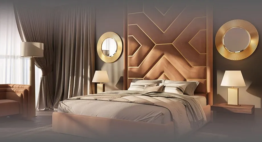 Сочетание цветов в интерьере спальни. Как грамотно комбинировать разные оттенки?