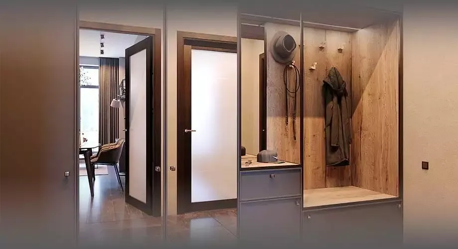 Стильный и функциональный дизайн интерьера прихожей.  Советы дизайнеров Mr.Doors