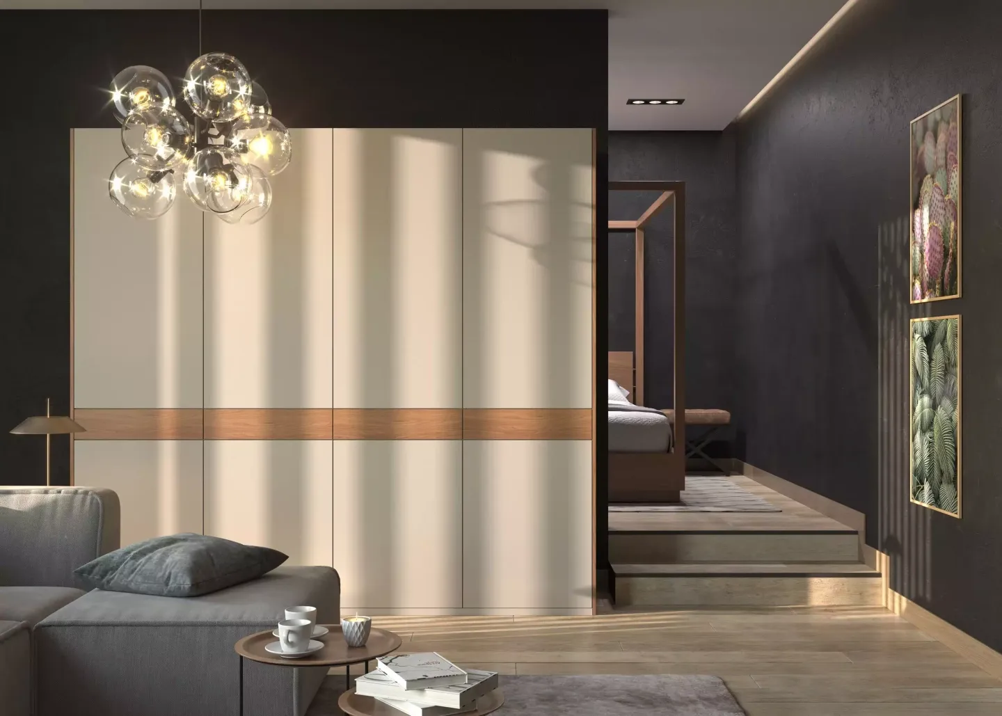 Шкаф, коллекция "Мори" (арт. 060), мебель на заказ MrDoors