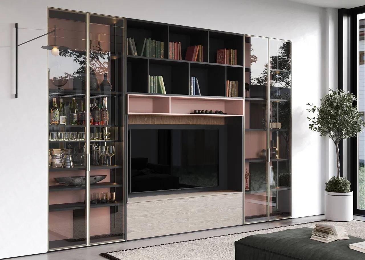 Гостиная, коллекция Liberta (арт. Lvr224), мебель на заказ MrDoors