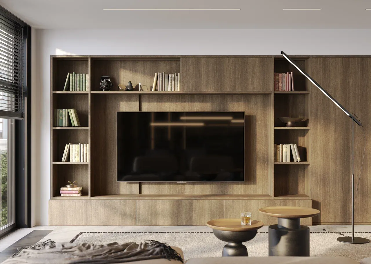 Гостиная, коллекция Метрополитан (арт. Lvr219), мебель на заказ MrDoors