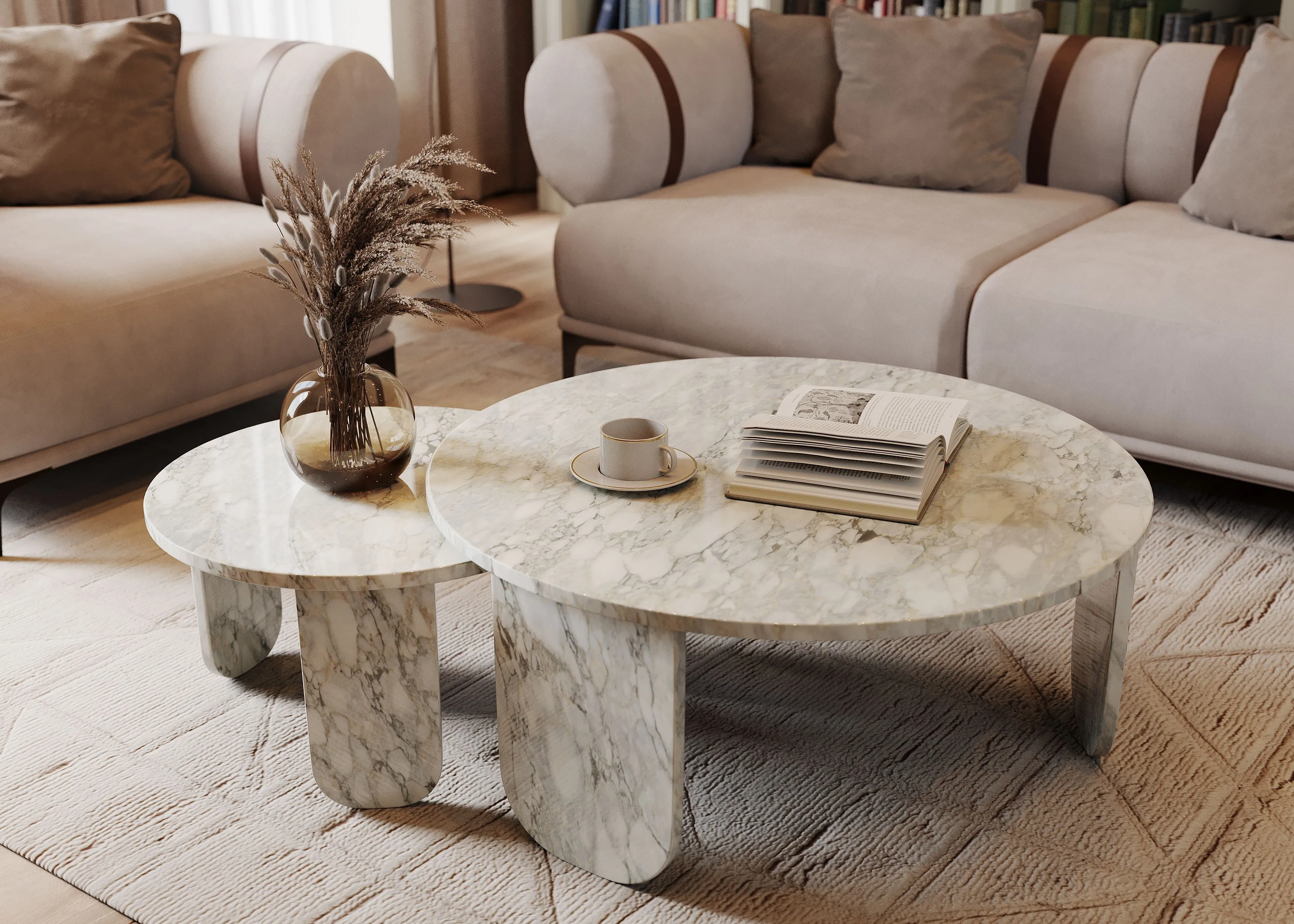 Журнальный стол Stone Henge (арт. Tab024), мебель на заказ MrDoors