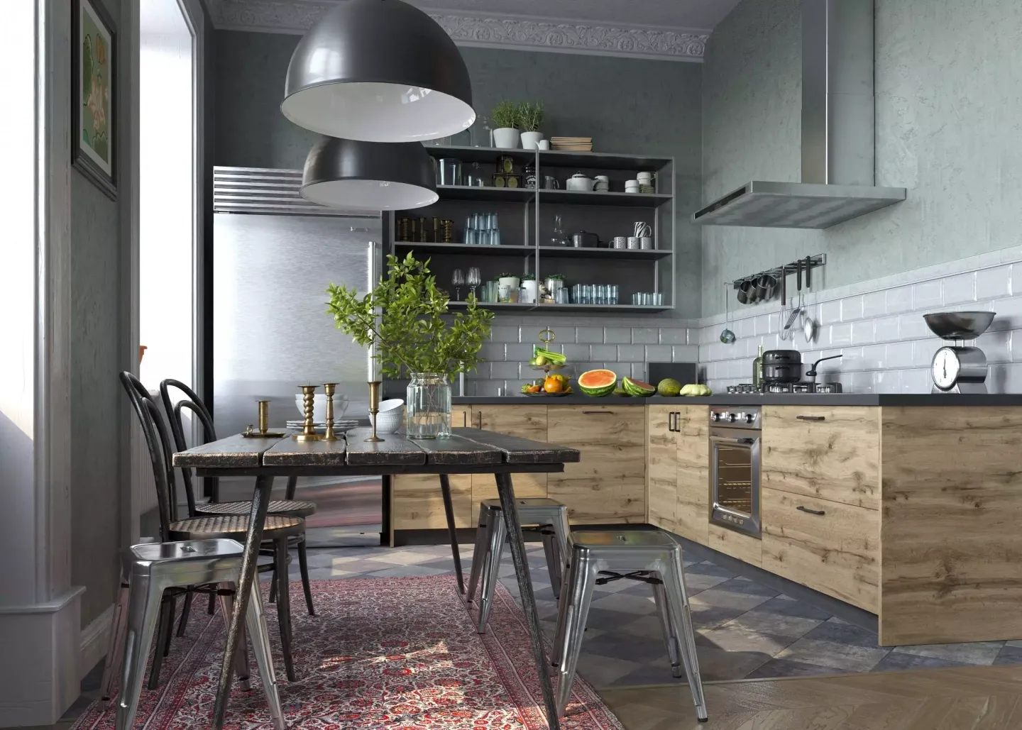 Кухня, коллекция "Уффици" (арт. 136)